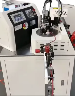Automatyczna jednostronna maszyna do zaciskania tulejek JW-A173