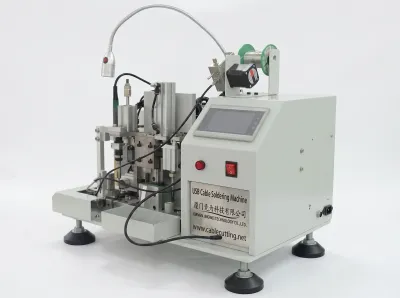 Automatyczna maszyna do złączek kabli USB - 1200-1500 k/h, 30KG