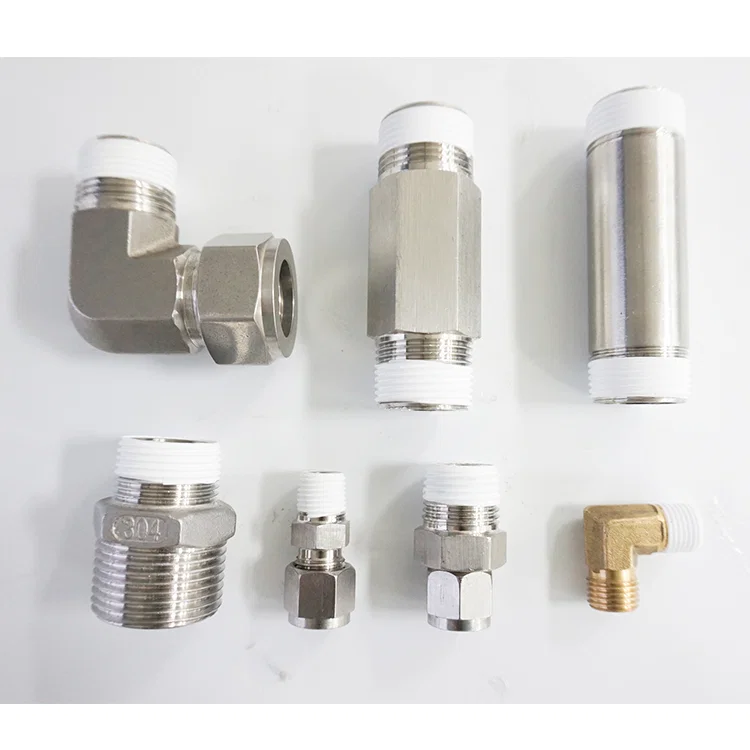 Przykładowa prezentacja gwintów rur Maszyna do owijania taśmą PTFE, gwinty rur Maszyna do owijania taśmą teflonową, złącza zaworowe do owijania taśmą teflonową, maszyny do owijania taśmą PTFE, złącza hydrauliczne PTFE do owijania taśmą, złącza hydrauliczne 