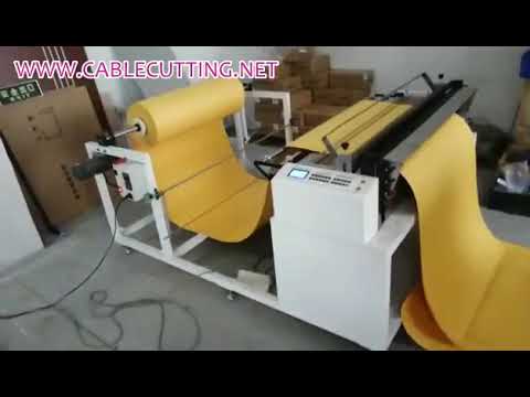 Maszyna do cięcia folii aluminiowej z rolki na arkusze, Nowość: cięcie folii aluminiowej, Cięcie folii aluminiowej