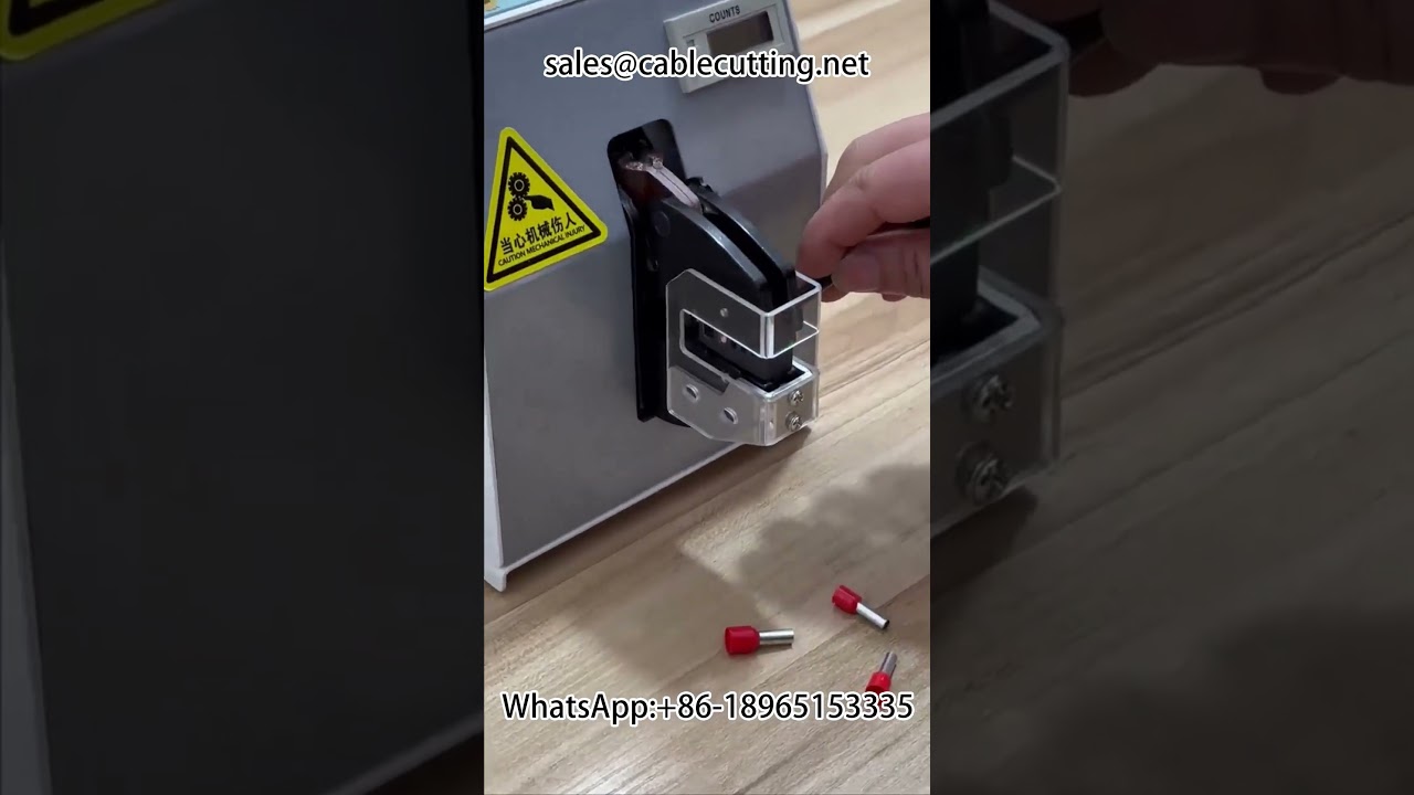Elektryczna Zaciskarka do Końcówek Kablowych #Automatyzacja #NarzędziaPrzemysłowe