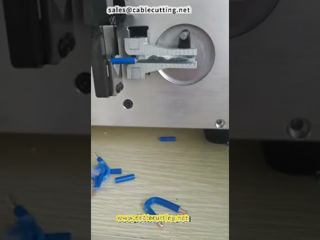 Automatyczna maszyna do gięcia i cięcia drutu 6 mm² – szybka i precyzyjna