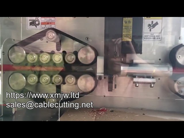 Maszyna do cięcia i zdejmowania izolacji kabli wysokiego napięcia do 150 mm²