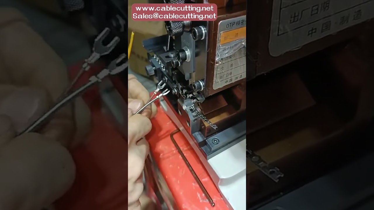 Półautomatyczna prasa do zaciskania kabli 1,5T-6T – Super cicha i precyzyjna maszyna