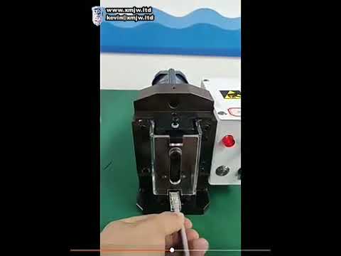 Automatyczna maszyna do zaciskania złączy RJ45 do kabli sieciowych i telefonicznych