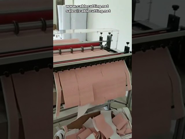 Automatyczna przecinarka krzyżowa CNC do włóknin i tkanin maseczkowych z precyzyjnym nożem powietrznym