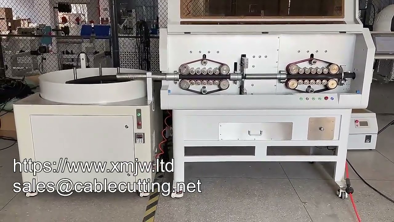 Automatyczny Podajnik Dużych Kabli na Szpulę do Maszyny do Cięcia i Zdejmowania Izolacji 150mm2