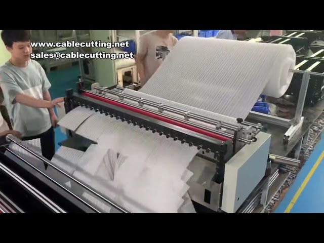 Automatyczna maszyna do cięcia watoliny perłowej | Precyzyjne cięcie pianki