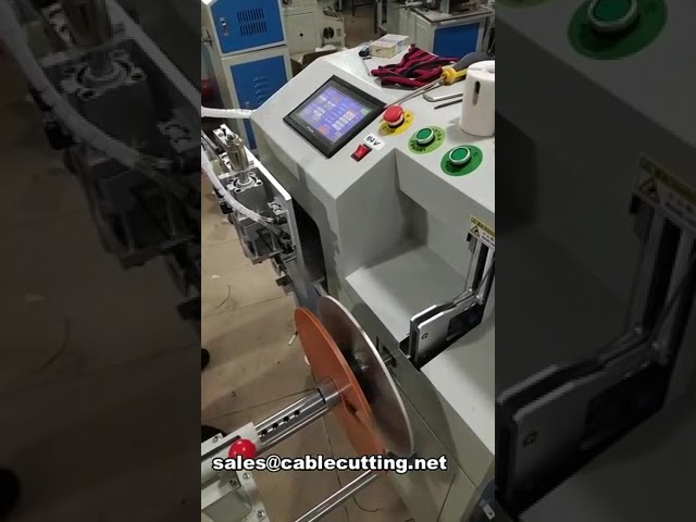WPM-18-45: Automatyczne cięcie, nawijanie i wiązanie kabli – zwiększ wydajność produkcji
