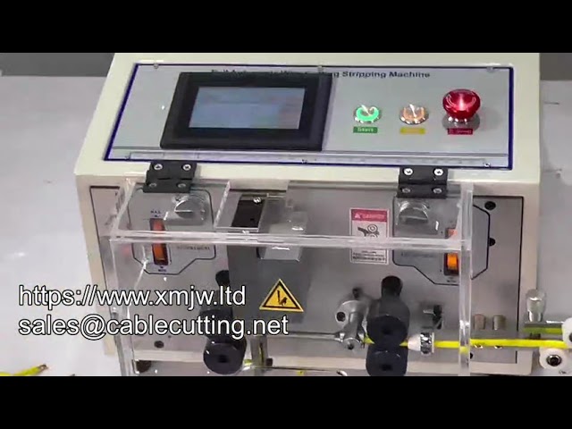 Automatyczna Maszyna do Cięcia i Zdejmowania Izolacji Przewodów WPM-02-F | Precyzyjne Cięcie i Stripping