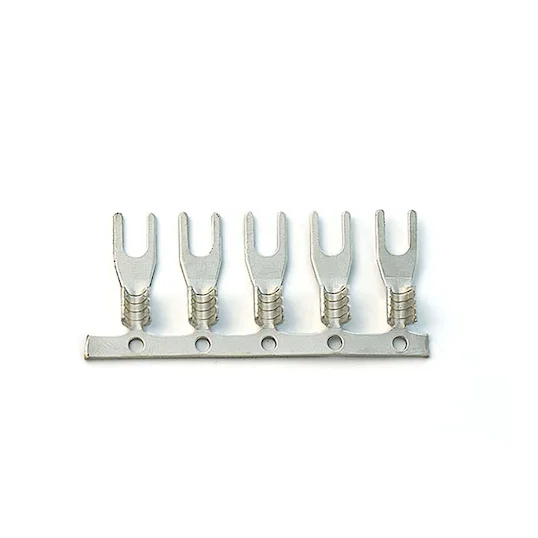 Copper Non-Insulated Fork Terminals - Końcówki i złącza przewodów